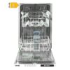 Kép 1/4 - EVIDO AQUALIFE 45i teljesen integrált mosogatógép,45 cm, E energiaosztály, új vezérlőpanel