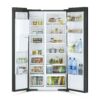 Kép 2/2 - HITACHI Side-by-Side hűtőszekrény, 92x179,5 cm, kristályfekete üveg