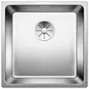 Kép 1/6 - BLANCO ANDANO 400-IF mosogatótálca, selyemfényű rozsdamentes acél, tartozék nélkül, excenter nélkül
