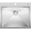 Kép 1/3 - BLANCO ZEROX 550-IF/A mosogatótálca, selyemfényű rozsdamentes acél, excenterrel