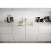 BLANCO ALTA II csaptelep, satin platinum, HD