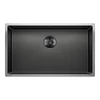 BLANCO CLARON 700-U Dark Steel rozsdamentes acél mosogató