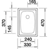 Kép 2/2 - BLANCO TOP EE 3X4 mosogatótálca (202385 mos+222458 lef)