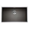 BLANCO ZEROX 700-U Dark Steel rozsdamentes acél mosogató