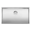 BLANCO ZEROX 700-U Durinox rozsdamentes acél mosogató