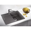BLANCO ZIA 45 S Compact SILGRANIT mosogató, fekete