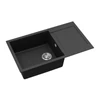 Kép 2/3 - EVIDO Cubo XL 6S compact gránit mosogató, 860 x 500 mm, antracit