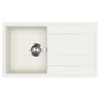 EVIDO EASY 45 S gránit mosogató, 760 x 440 mm, fehér