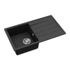 Kép 2/4 - EVIDO Easy 45S gránit mosogató, 760 x 440 mm, antracit