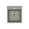 Kép 1/3 - EVIDO Easy 45 gránit mosogató, 515 x 460 mm, platina