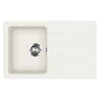 EVIDO HOME 45 S gránit mosogató, 765 x 460 mm, fehér