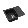 Kép 2/3 - EVIDO Home 45S compact gránit mosogató, antracit  575 x 460 mm,