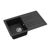 EVIDO Home 45S gránit mosogató, 765 x 460mm, antracit