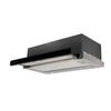 Kép 1/2 - EVIDO SLIMLUX 60TC teleszkópospáraelszívó,touch control,fekete üv./inox