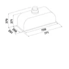 Kép 4/4 - Falmec BUILT-IN EVOLUTION 70 cm beépíthető páraelszívó, inox