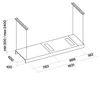 Kép 5/5 - Falmec LIGHT 180 cm sziget páraelszívó, bronz