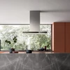 Kép 2/5 - Falmec LUMINA NRS 120 cm fali páraelszívó, inox/fekete üveg