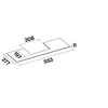 Kép 3/5 - Falmec MOVE 60 cm beépíthető páraelszívó, fehér