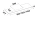 Kép 4/4 - Falmec VIRGOLA TOUCH 120 cm beépíthető páraelszívó, fekete