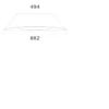 Kép 4/4 - Falmec VOGUE 88 cm függesztett páraelszívó, sötétszürke