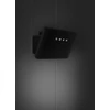 SMEG 50-ES ÉVEK RETRO design vertikális fali páraelszívó, 75 cm, matt fekete