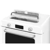 Kép 3/3 - SMEG ASZTALI KOMBINÁLT SÜTŐ, GŐZFUNKCIÓVAL, retro, Galileo, fehér