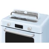 Kép 3/3 - SMEG ASZTALI KOMBINÁLT SÜTŐ, GŐZFUNKCIÓVAL, retro, Galileo, világoskék