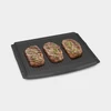 SMEG BBQ GRILLSÜTŐ LAP, 60 cm sütőhöz, kétoldalas bordázott és sima felületű, teflon bevonattal