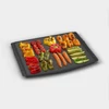 Kép 4/5 - SMEG BBQ GRILLSÜTŐ LAP, 60 cm sütőhöz, kétoldalas bordázott és sima felületű, teflon bevonattal