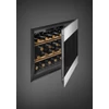 Kép 4/5 - SMEG BEÉPÍTHETŐ BORHŰTŐ, Classica design, 45 cm, 20 palack, fordítható ajtó, inox