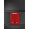 Kép 3/5 - SMEG BEÉPÍTHETŐ MOSOGATÓGÉP, retro, 60 cm, 13 teríték, 10 funkció, 7 hőmérséklet, piros front