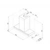 Kép 4/4 - SMEG BEÉPÍTHETŐ PÁRAELSZÍVÓ, Universal design, 56 cm, inox