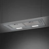 Kép 2/2 - SMEG BEÉPÍTHETŐ PÁRAELSZÍVÓ, Universal design, 73 cm, Nyomógombos vezérlés, festett ezüst