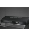 Kép 1/3 - SMEG BEÉPÍTHETŐ PÁRAELSZÍVÓ, Universal design, kihajtható üveglap, 60 cm, fekete