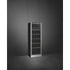 Kép 3/5 - SMEG BORHŰTŐ, 60x185 cm, jobb oldali pántok, fekete és inox
