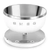 SMEG DIGITÁLIS KONYHAI MÉRLEG, Collezione design, matt fehér