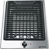SMEG DOMINO GRILL FŐZŐLAP, Classic design, 31 cm, 1 főzőzóna, inox