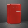Kép 2/4 - SMEG HAPPY BAR, retro, 54,5x98 cm, bal oldali pántok, piros