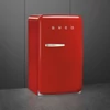 Kép 2/5 - SMEG HAPPY BAR, retro, 54,5x98 cm, jobb oldali pántok, piros
