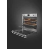 Kép 4/5 - SMEG HŐLÉGKEVERÉSES SÜTŐ, Classica design, 70 cm, ES LCD, inox