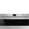 Kép 1/5 - SMEG HŐLÉGKEVERÉSES SÜTŐ, Classica design, 90x47,5 cm, CS LCD, inox
