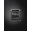 SMEG HŐLÉGKEVERÉSES SÜTŐ, Musa design, 60 cm, 8 funkció, ezüst/fekete