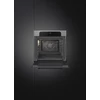 SMEG HŐLÉGKEVERÉSES SÜTŐ, Musa design, 60 cm, 8 funkció, ezüst/fekete, Schuko