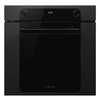 SMEG HŐLÉGKEVERÉSES SÜTŐ, Musa design, 60 cm, 8 funkció, fekete