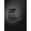 SMEG HŐLÉGKEVERÉSES SÜTŐ, Musa design, 60 cm, 8 funkció, fekete, Schuko