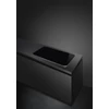 SMEG INDUKCIÓS FŐZŐLAP, Isola design, Alta kollekció, 90 cm, 6 főzőzóna, 3 MultiZone, fekete üveg/inox
