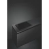 Kép 4/4 - SMEG INDUKCIÓS FŐZŐLAP, Universal design, 75 cm, 4 főzőzóna, 1 MultiZone híd zóna, egyenes él, fekete üveg