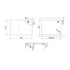 Kép 5/5 - SMEG INDUKCIÓS FŐZŐLAP, Universal design, 80 cm, 6 főzőzóna, 3 MultiZone híd zóna, fekete üveg