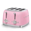 Kép 3/5 - SMEG KENYÉRPIRÍTÓ, retro, 2x2 szeletes, rózsaszín