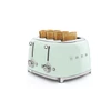 Kép 5/5 - SMEG KENYÉRPIRÍTÓ, retro, 2x2 szeletes, világoszöld